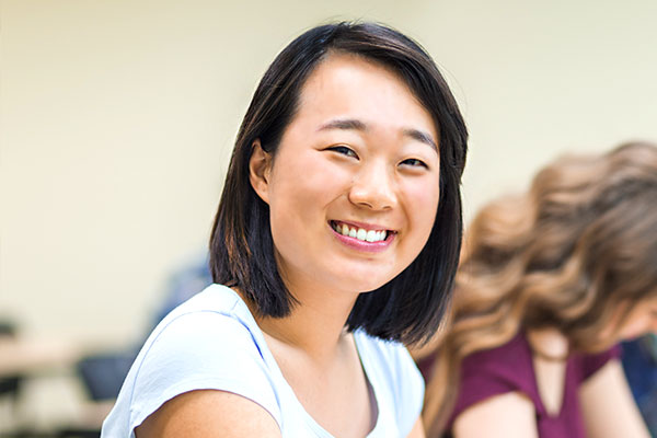 Woman Smiling